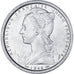 Coin, SAINT PIERRE & MIQUELON, 2 Francs, 1948, Paris, AU(55-58), Aluminum, KM:2