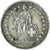 Munten, Zwitserland, Franc, 1957, FR+, Zilver, KM:24