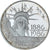 Moeda, França, 100 Francs, 1989, MS(60-62), Prata, KM:960a