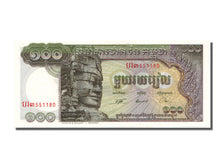 Geldschein, Kambodscha, 100 Riels, 1972, UNZ