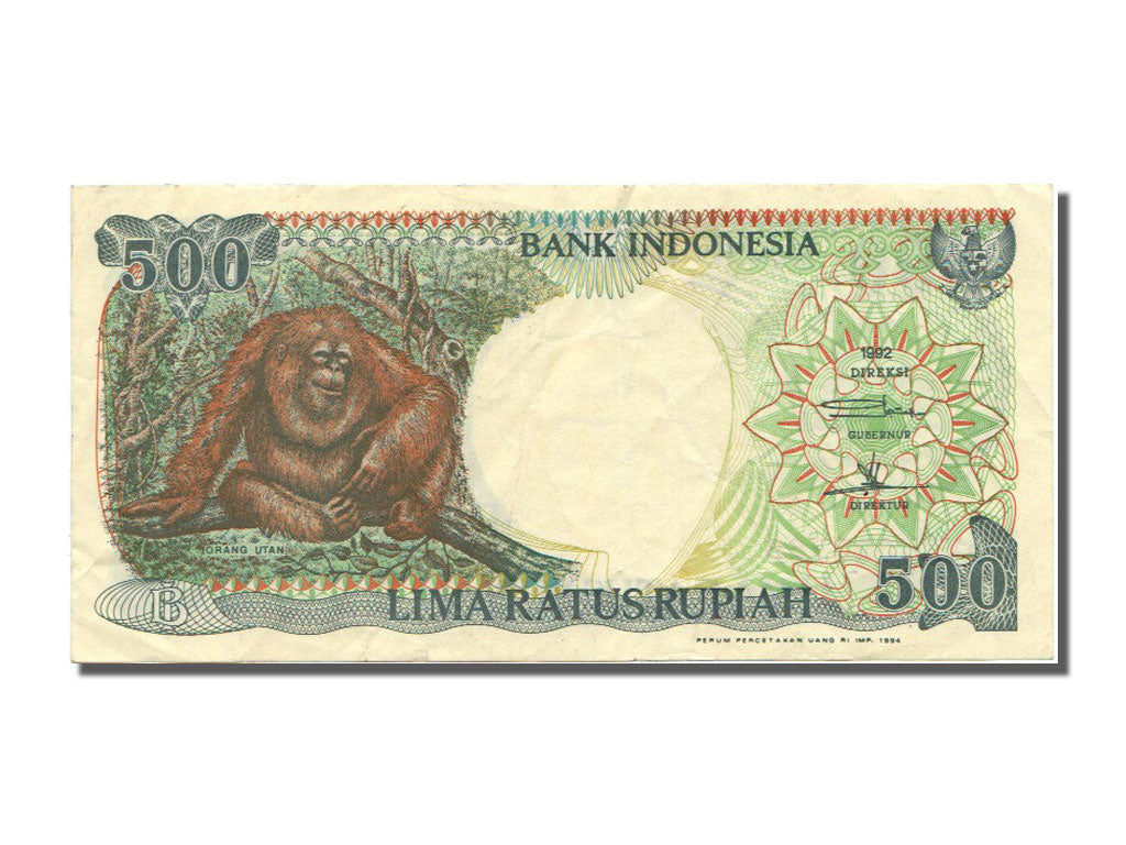 Banconote, Indonesia, 500 Rupiah, 1994, SPL-
