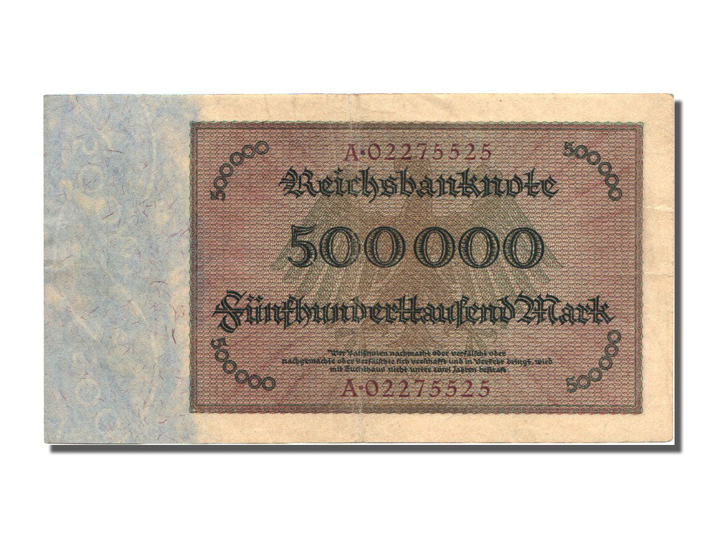 Banknote, Germany, 500,000 Mark, 1923, 1923-05-01, AU(55-58)