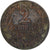 Moneda, Francia, Dupuis, 2 Centimes, 1912, Paris, MBC, Bronce, KM:841