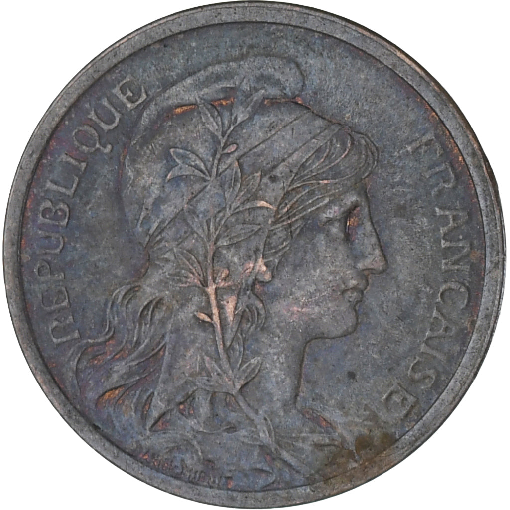 Coin, France, Dupuis, 2 Centimes, 1913, Paris, AU(55-58), Bronze, KM:841