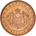 Mónaco, Rainier III, 5 Euro Cent, 2001, Paris, MS(63), Aço Cromado a Cobre