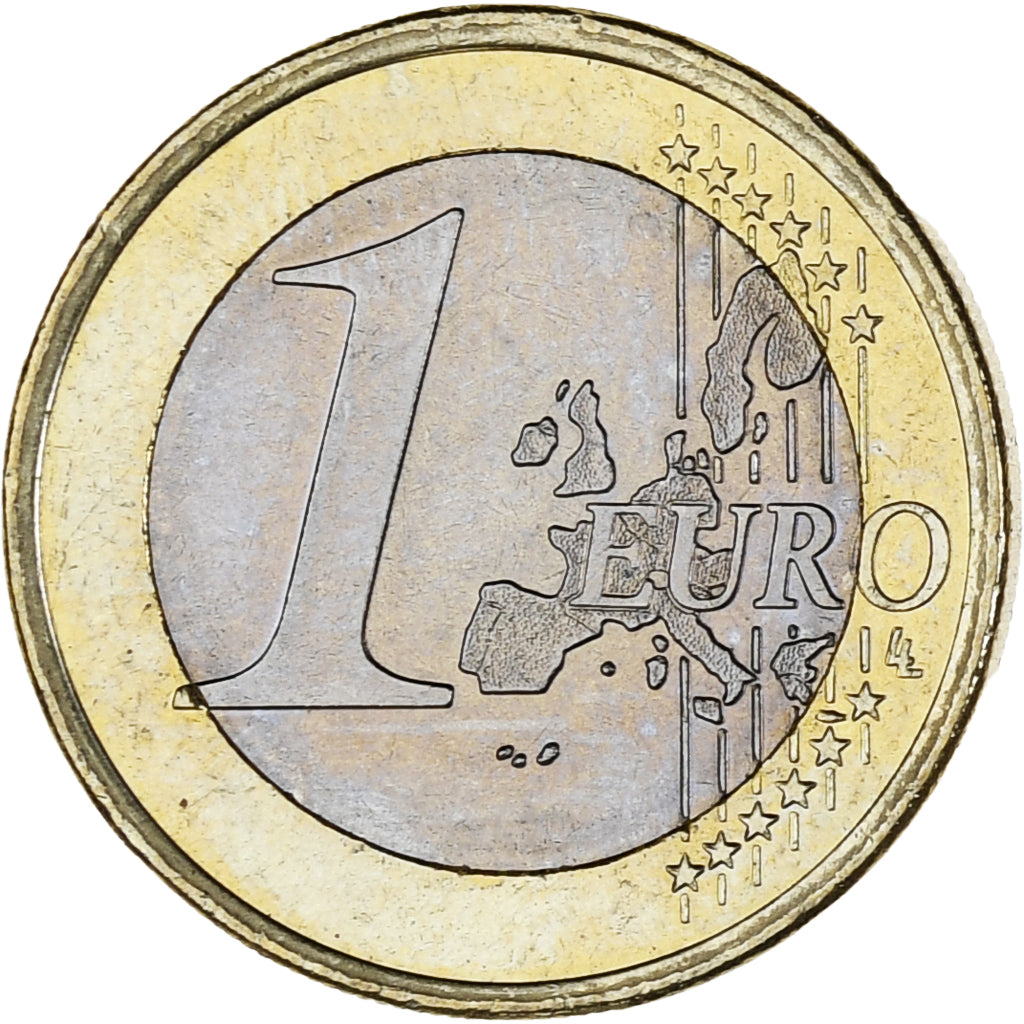 Monaco, Rainier III, Euro, 2001, Paris, UNC-, Bi-Metallic, KM:173