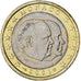 Monaco, Rainier III, Euro, 2001, Paris, MS(63), Bi-Metallic, Gadoury:MC178