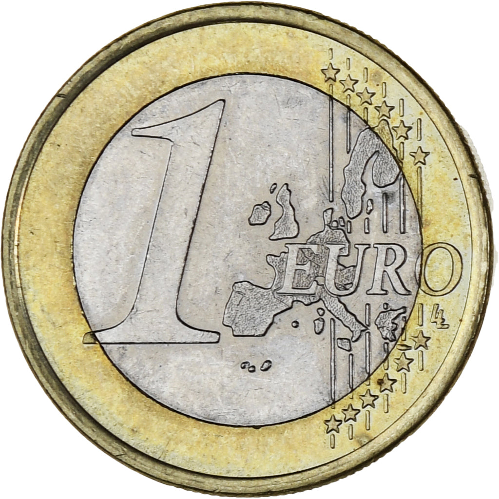 Mónaco, Rainier III, Euro, 2001, Paris, MS(63), Bimetálico, Gadoury:MC178