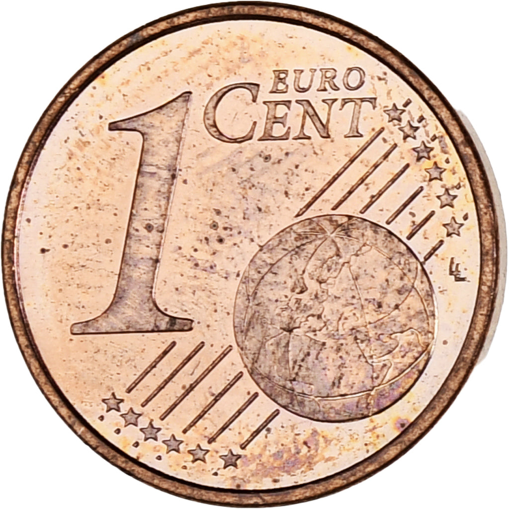 Monaco, Rainier III, Euro Cent, 2001, Paris, SPL, Acciaio placcato rame