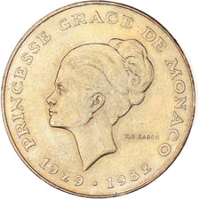 Monaco, Rainier III, 10 Francs, 1982, SPL-, Rame-nichel-alluminio, KM:160