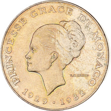 Monaco, Rainier III, 10 Francs, 1982, ZF, Copper-Nickel-Aluminum, KM:160