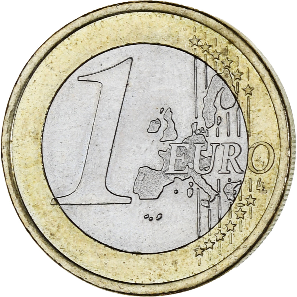 Monaco, Rainier III, Euro, 2001, Paris, VZ, Bi-Metallic, Gadoury:MC178, KM:173