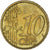Monaco, Rainier III, 10 Euro Cent, 2001, Paris, AU(55-58), Brass, Gadoury:MC175