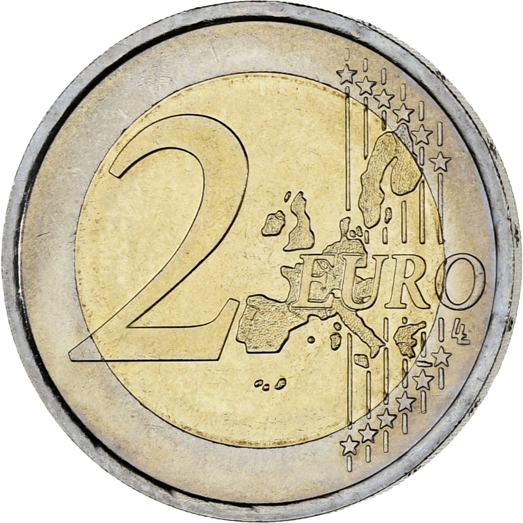 Monaco, Rainier III, 2 Euro, 2002, Paris, UNC-, Bi-Metallic, Gadoury:MC179