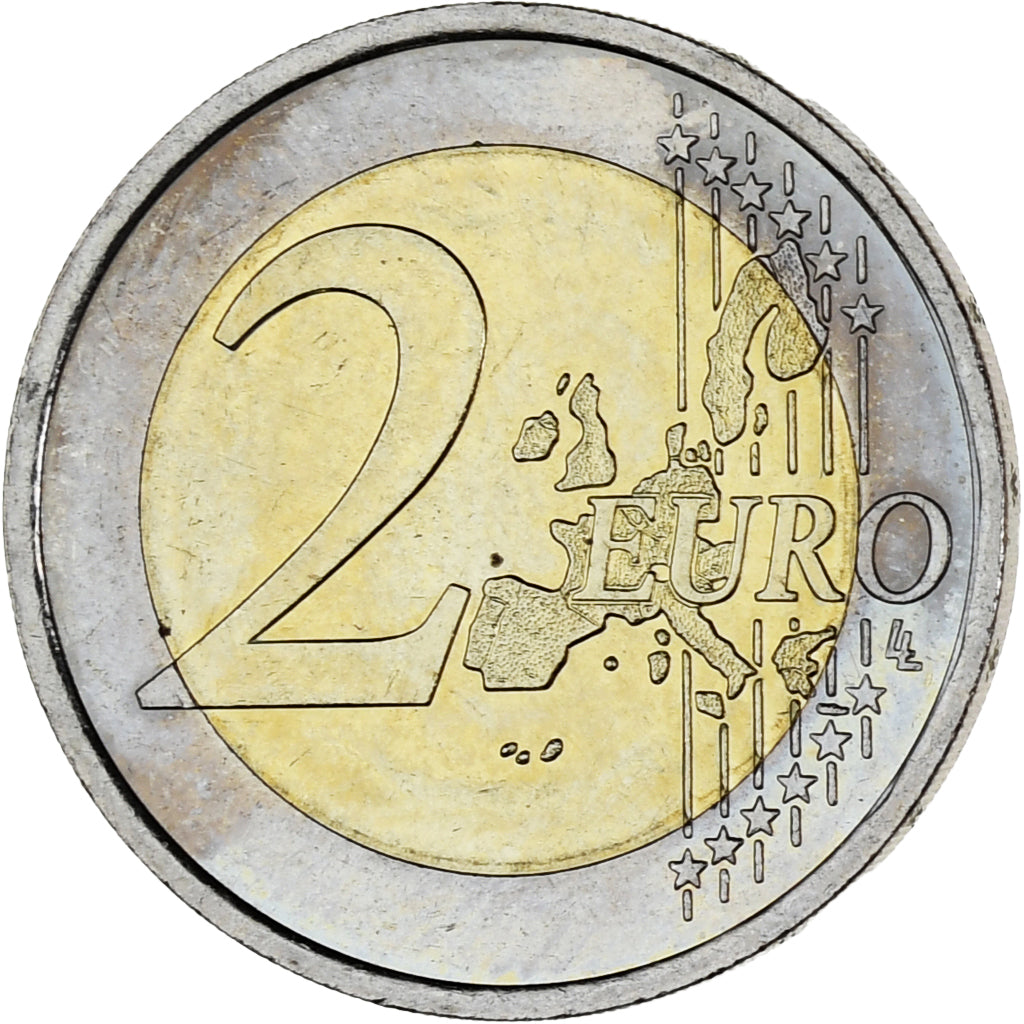 Monaco, Rainier III, 2 Euro, 2001, Paris, UNC-, Bi-Metallic