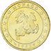 Monaco, Rainier III, 50 Euro Cent, 2002, Paris, MS(63), Brass, Gadoury:MC177