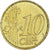 Mónaco, Rainier III, 10 Euro Cent, 2002, Paris, SC, Latón, Gadoury:MC175