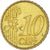 Monaco, Rainier III, 10 Euro Cent, 2002, Paris, UNZ, Messing, Gadoury:MC175