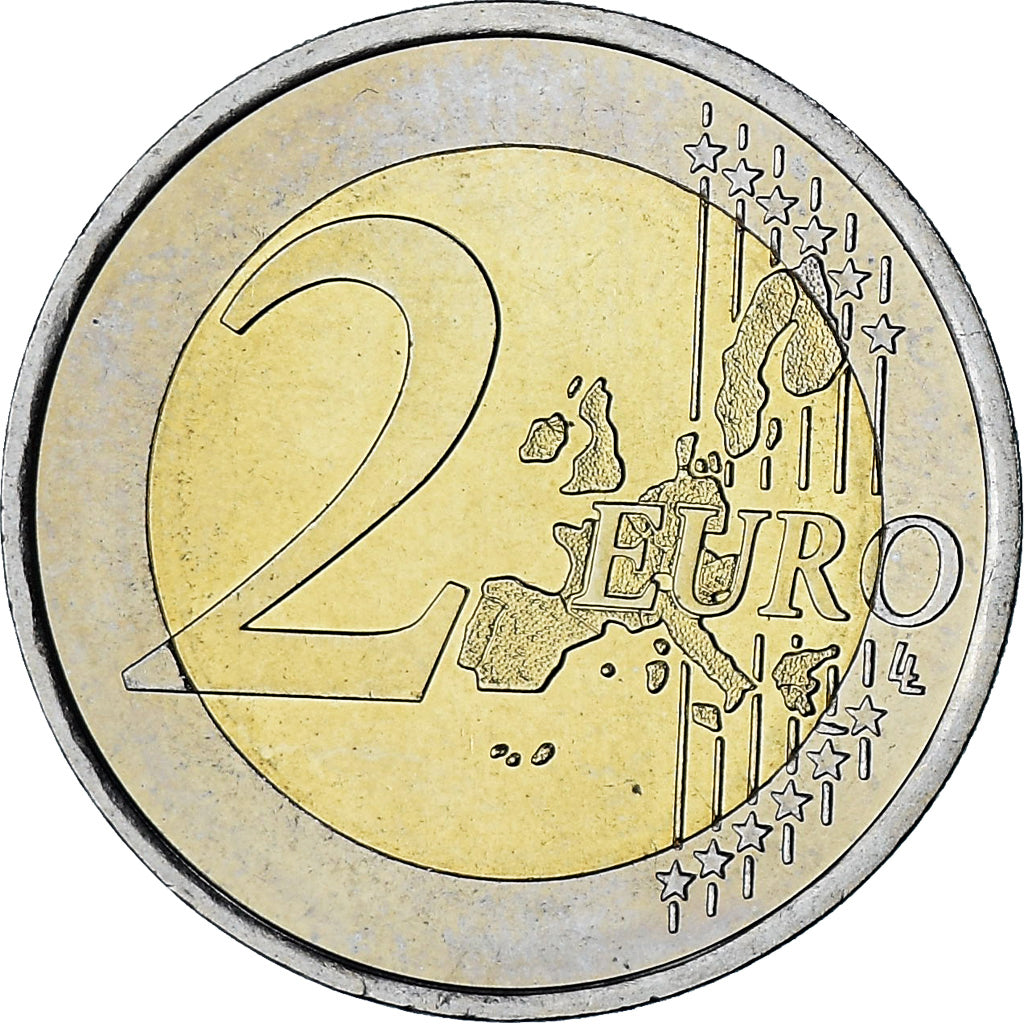 Monaco, Rainier III, 2 Euro, 2001, Paris, AU(55-58), Bi-Metallic, Gadoury:MC179