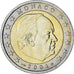 Monaco, Rainier III, 2 Euro, 2001, Paris, AU(55-58), Bi-Metallic, Gadoury:MC179
