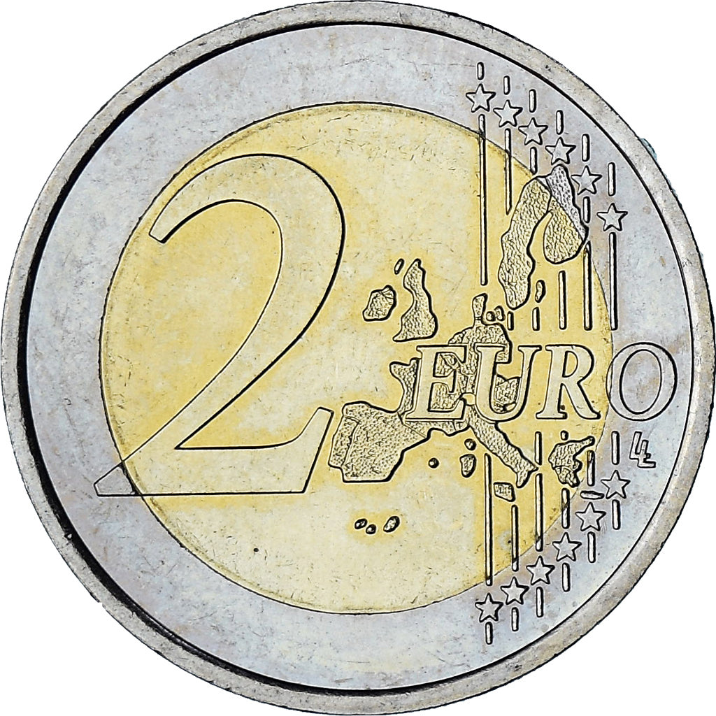 Monaco, Rainier III, 2 Euro, 2001, Paris, AU(55-58), Bi-Metallic, Gadoury:MC179
