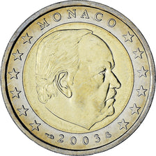 Monaco, Rainier III, 2 Euro, 2003, Paris, SPL, Bi-metallico, Gadoury:MC179
