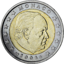 Monaco, Rainier III, 2 Euro, 2003, Paris, UNZ, Bi-Metallic, Gadoury:MC179