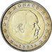 Monaco, Rainier III, 2 Euro, 2003, Paris, MS(63), Bimetaliczny, Gadoury:MC179