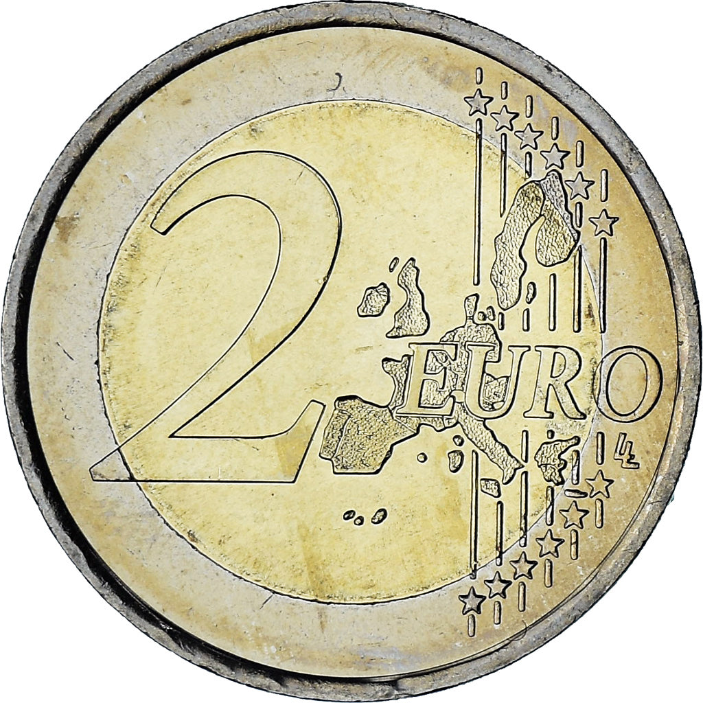 Monaco, Rainier III, 2 Euro, 2003, Paris, MS(63), Bimetaliczny, Gadoury:MC179