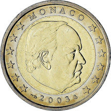 Monaco, Rainier III, 2 Euro, 2003, Paris, MS(63), Bi-Metallic, Gadoury:MC179