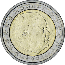 Monaco, Rainier III, 2 Euro, 2003, Paris, AU(55-58), Bi-Metallic, Gadoury:MC179