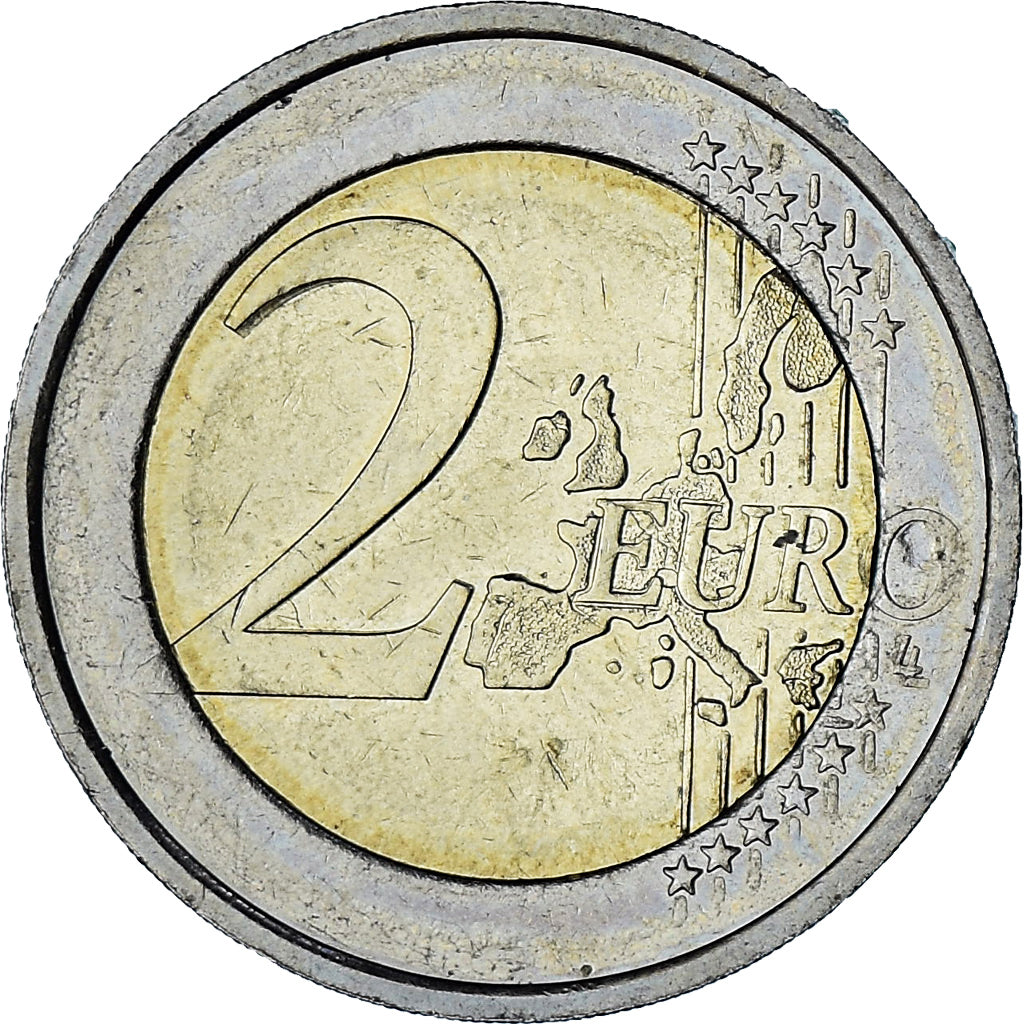 Monaco, Rainier III, 2 Euro, 2003, Paris, AU(55-58), Bi-Metallic, Gadoury:MC179