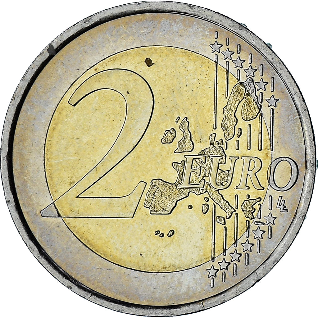 Monaco, Rainier III, 2 Euro, 2003, Paris, AU(55-58), Bi-Metallic, Gadoury:MC179