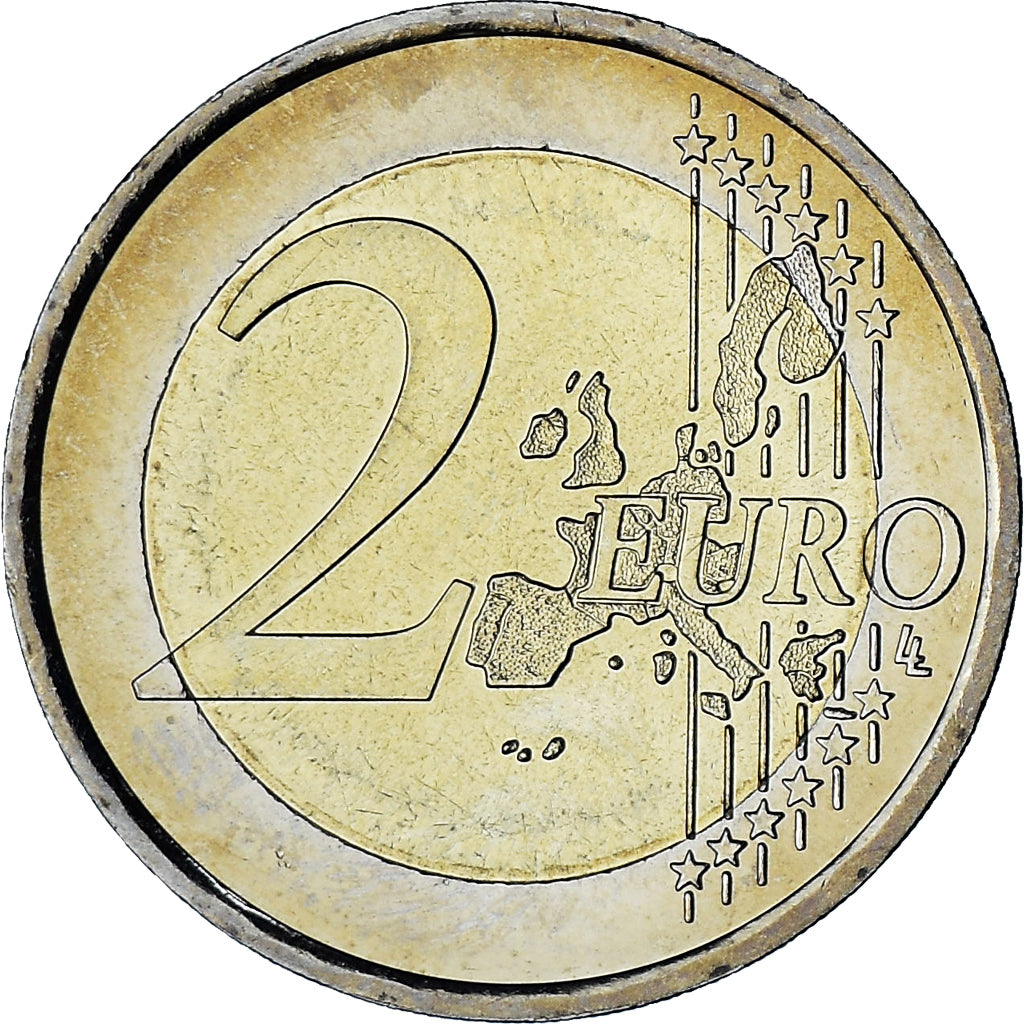 Mónaco, Rainier III, 2 Euro, 2003, Paris, AU(55-58), Bimetálico