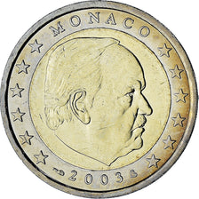 Monaco, Rainier III, 2 Euro, 2003, Paris, SPL-, Bi-metallico, Gadoury:MC179