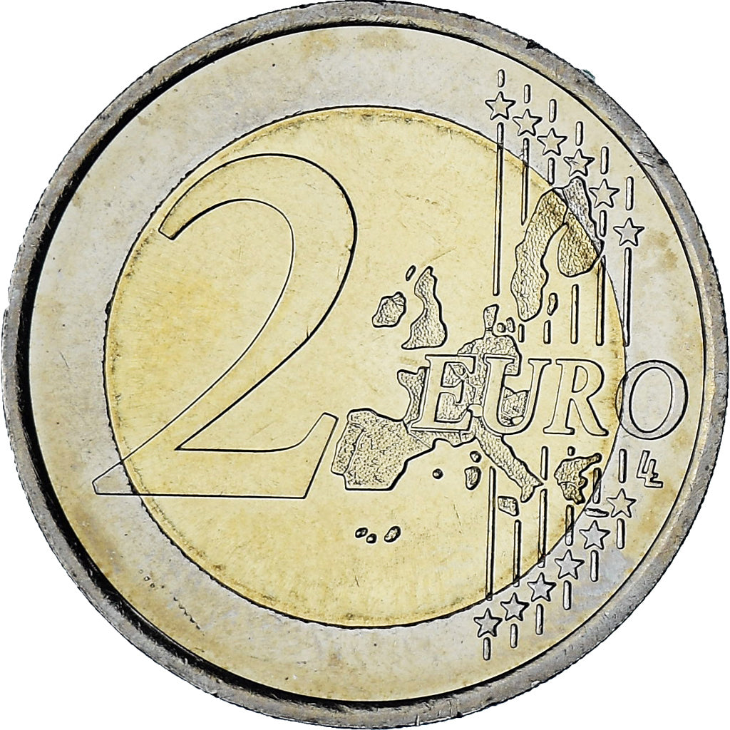 Monaco, Rainier III, 2 Euro, 2003, Paris, AU(55-58), Bi-Metallic, Gadoury:MC179