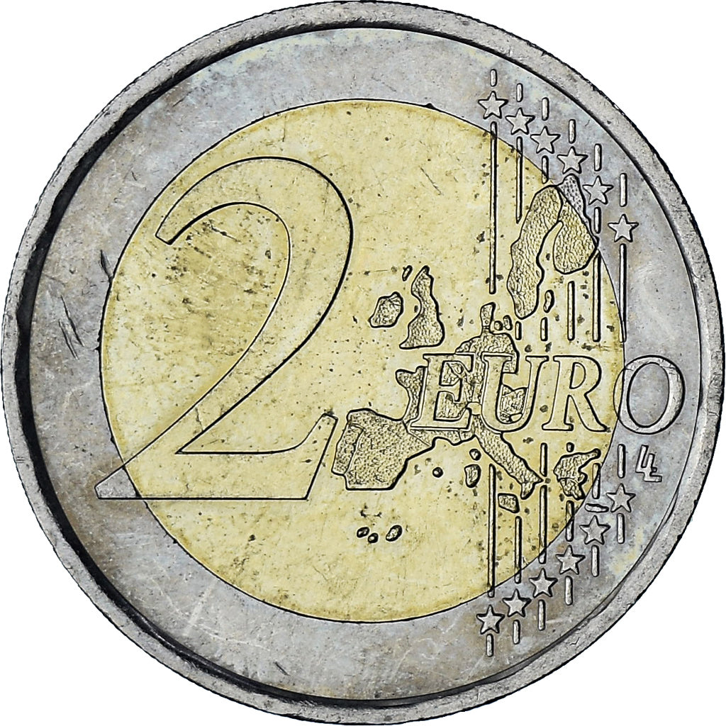 Monaco, Rainier III, 2 Euro, 2003, Paris, AU(55-58), Bi-Metallic, Gadoury:MC179