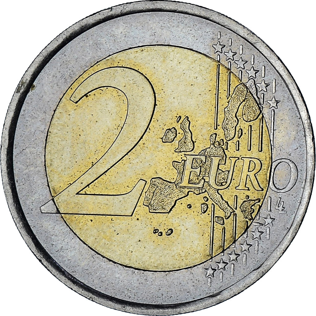 Monaco, Rainier III, 2 Euro, 2003, Paris, AU(55-58), Bi-Metallic, Gadoury:MC179