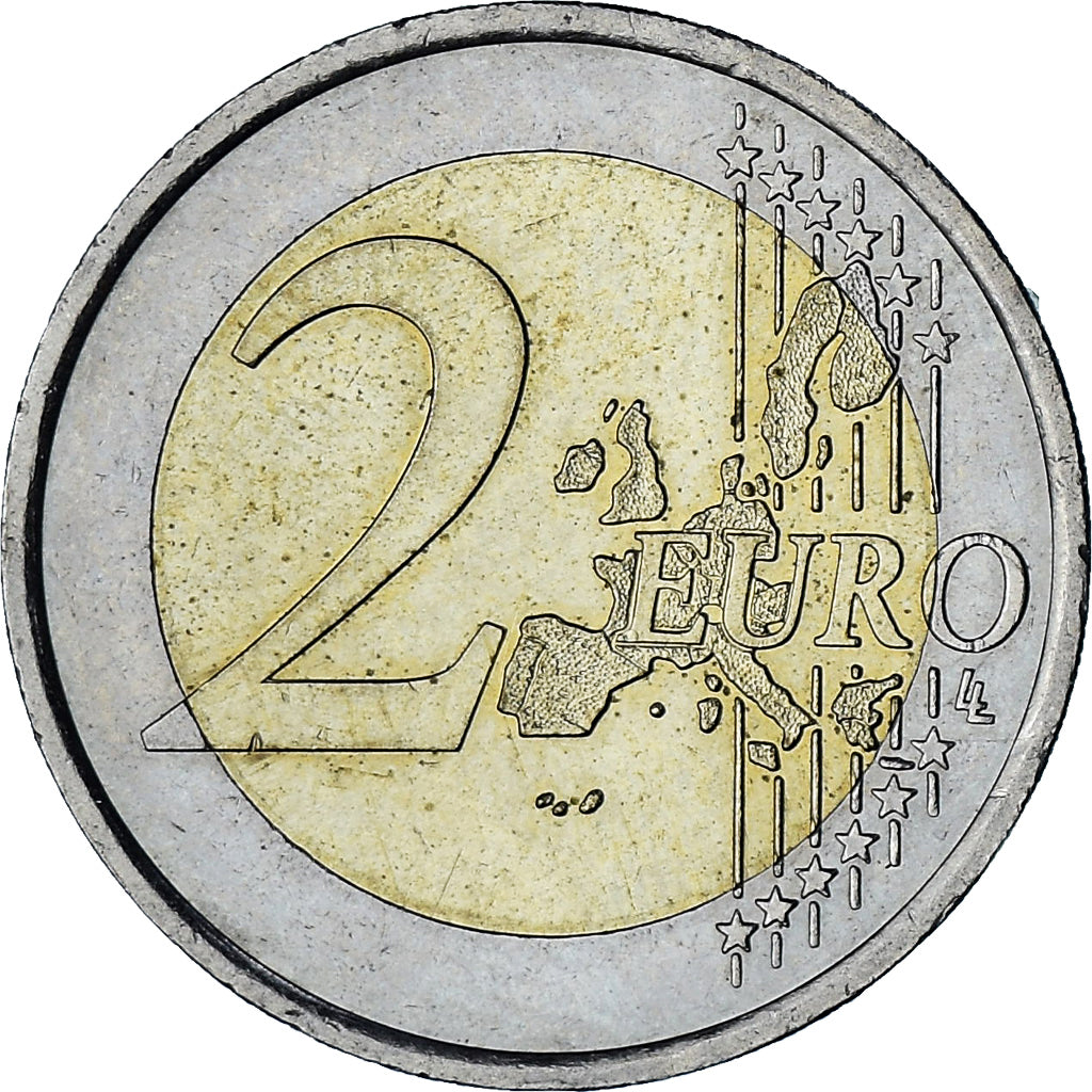 Monaco, Rainier III, 2 Euro, 2003, Paris, AU(55-58), Bi-Metallic, Gadoury:MC179
