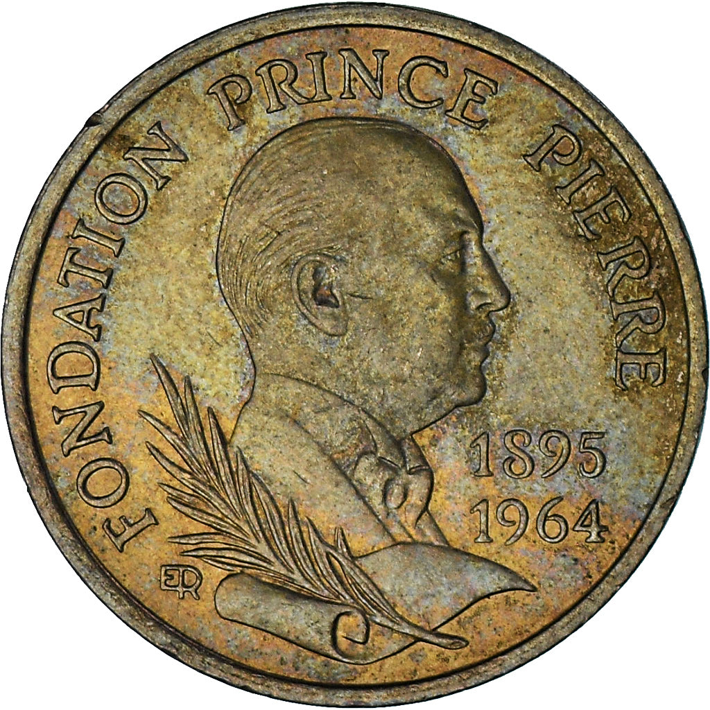 Mónaco, Rainier III, 10 Francs, 1989, MBC, Níquel - aluminio - bronce, KM:162