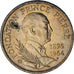 Mónaco, Rainier III, 10 Francs, 1989, EF(40-45), Níquel-Alumínio-Bronze