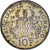 Mónaco, Rainier III, 10 Francs, 1989, EF(40-45), Níquel-Alumínio-Bronze