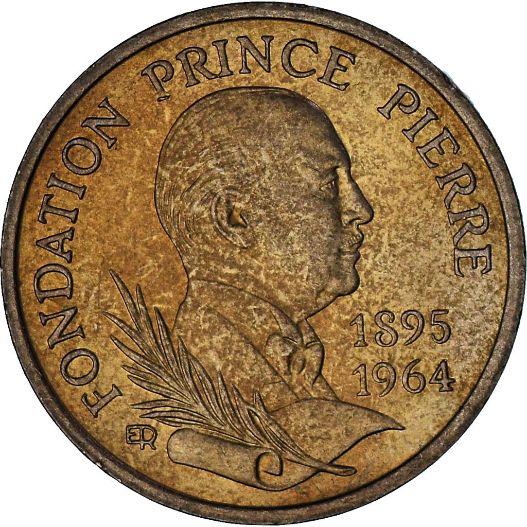 Monaco, Rainier III, 10 Francs, 1989, SS, Nickel-Aluminum-Bronze, KM:162