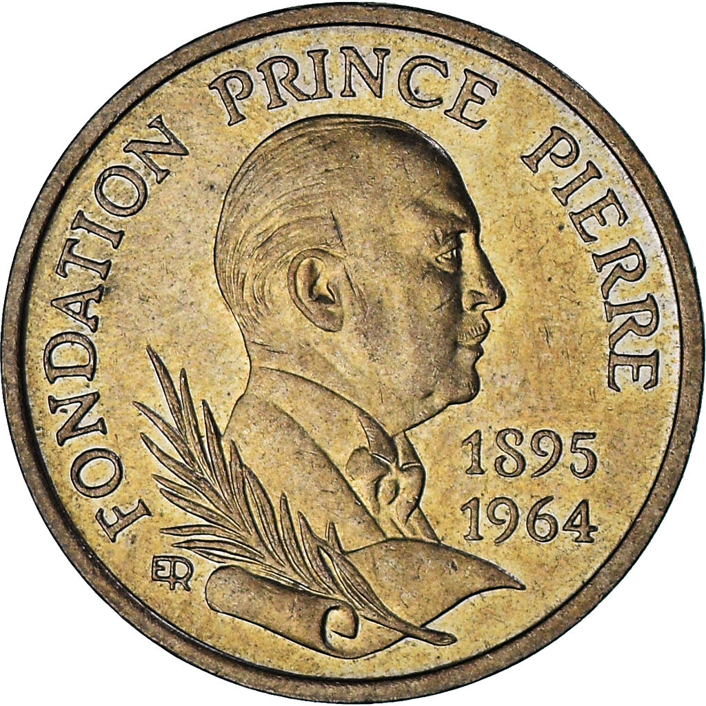 Monaco, Rainier III, 10 Francs, 1989, AU(55-58), Nickel-Aluminum-Bronze, KM:162