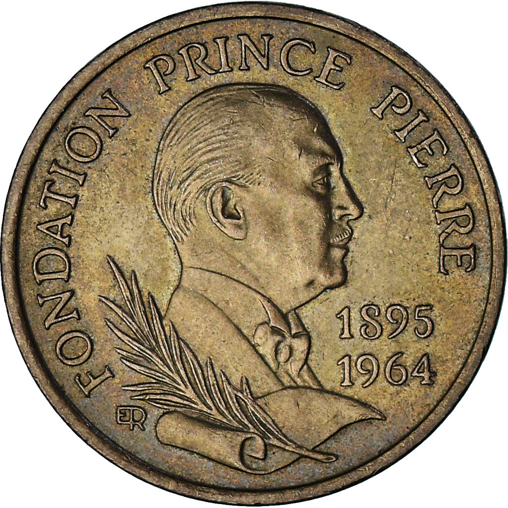 Monaco, Rainier III, 10 Francs, 1989, AU(55-58), Nickel-Aluminum-Bronze, KM:162
