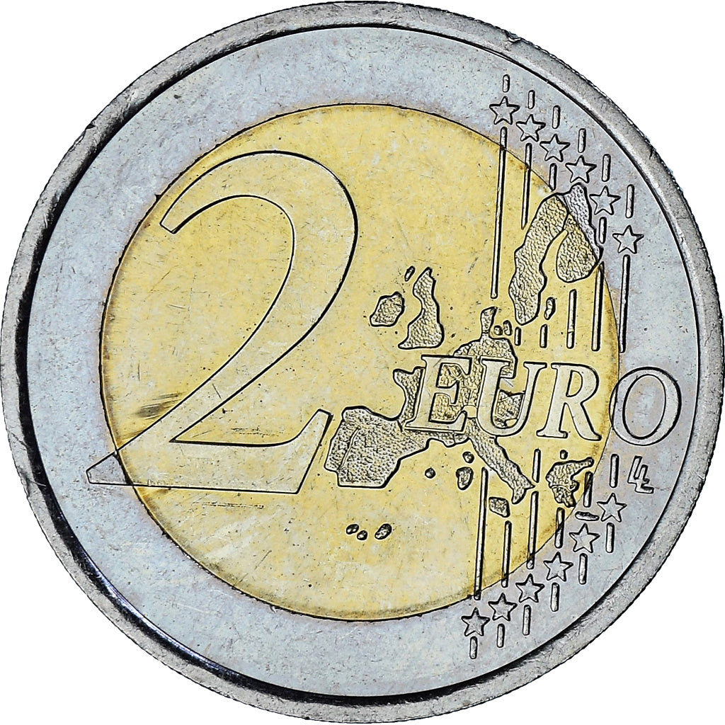 Monaco, Rainier III, 2 Euro, 2003, Paris, AU(55-58), Bi-Metallic, Gadoury:MC179
