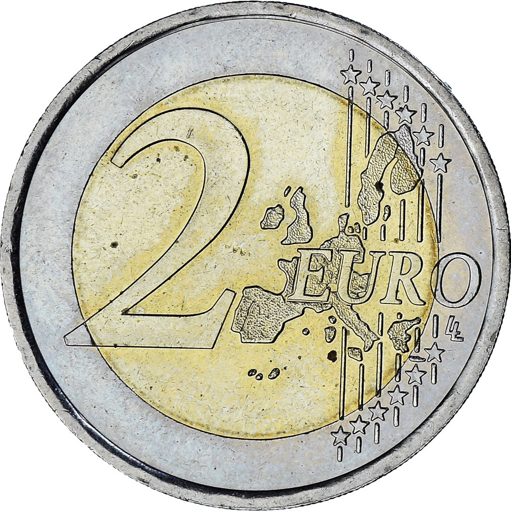 Monaco, Rainier III, 2 Euro, 2003, Paris, AU(55-58), Bi-Metallic, Gadoury:MC179