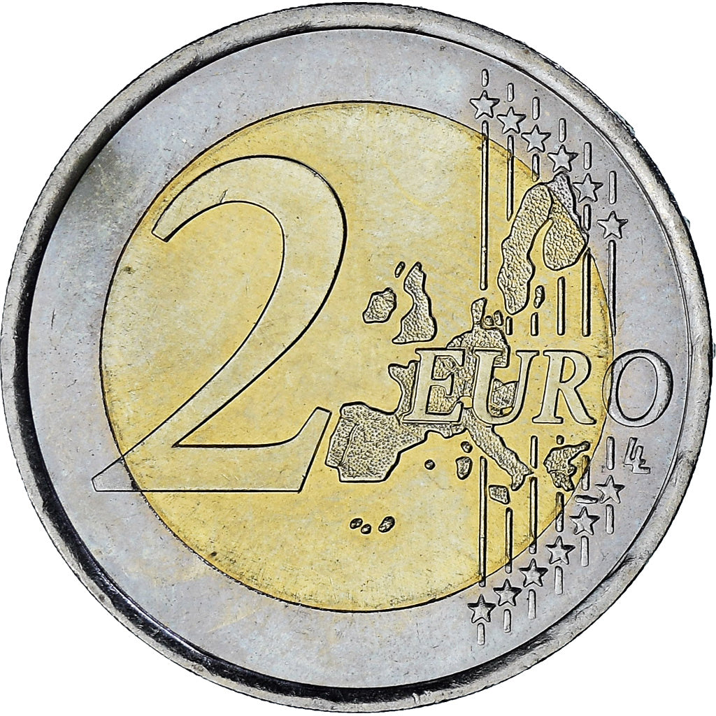 Monaco, Rainier III, 2 Euro, 2003, Paris, AU(55-58), Bi-Metallic, Gadoury:MC179