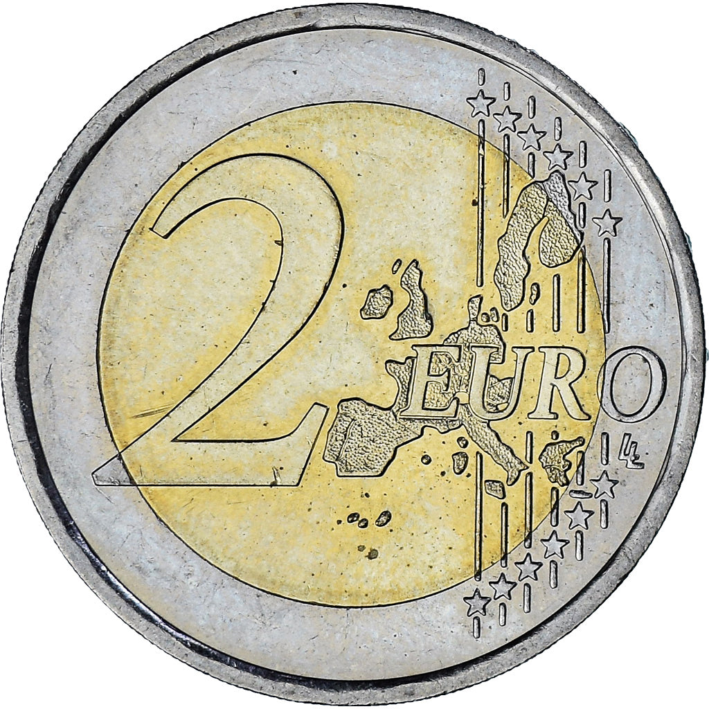Monaco, Rainier III, 2 Euro, 2003, Paris, AU(55-58), Bi-Metallic, Gadoury:MC179