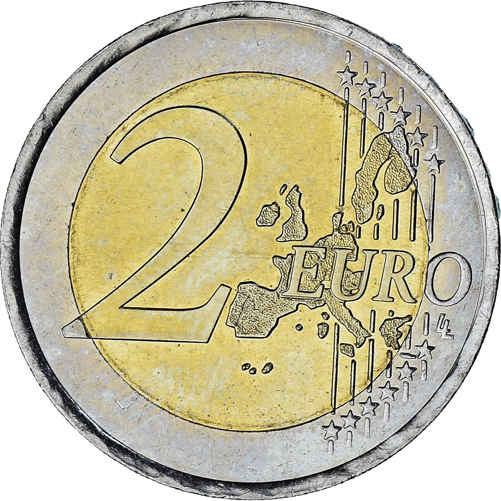 Monaco, Rainier III, 2 Euro, 2003, Paris, AU(55-58), Bi-Metallic, Gadoury:MC179